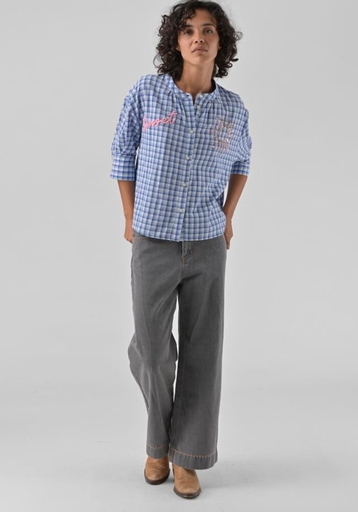 Orfeo Simone Gingham Sunset Shirt