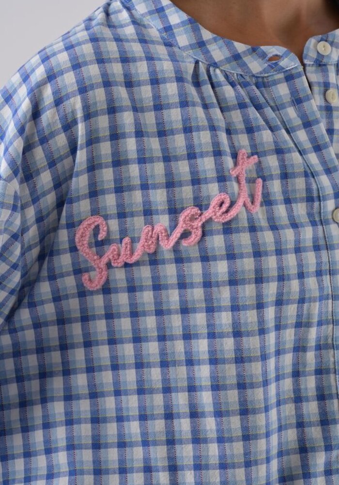 Orfeo Simone Gingham Sunset Shirt