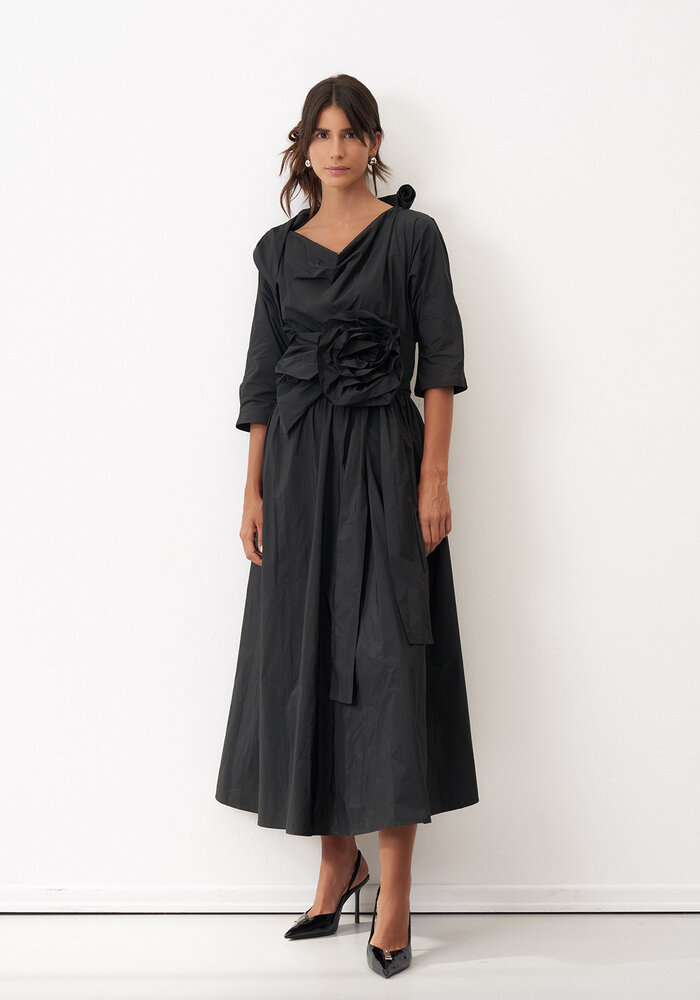 BIZE BK8400 Dress With Bow Belt