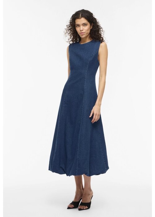 VILA Vila Viamanza Denim Midi Dress