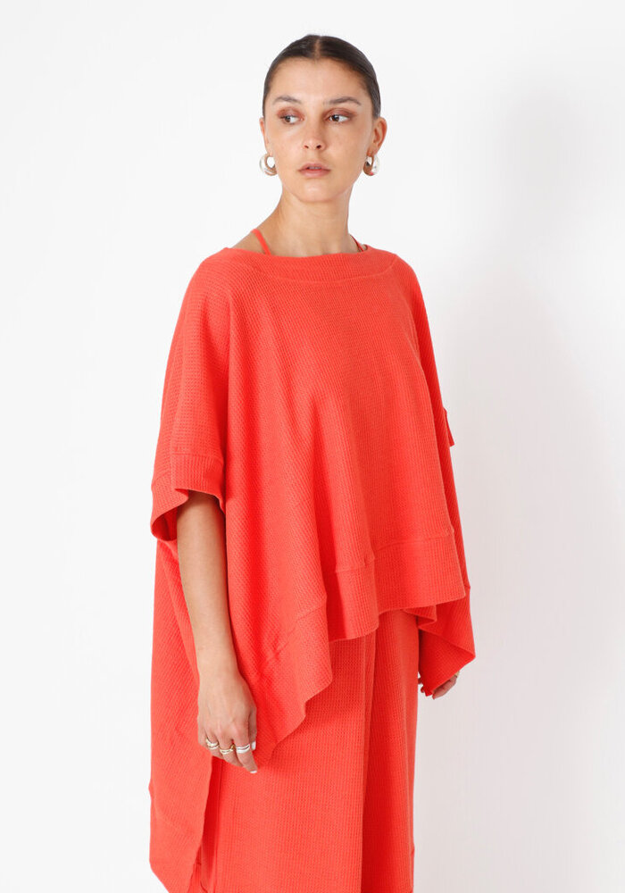 Sort Aarhus SA2180 Boxy Waffle Top