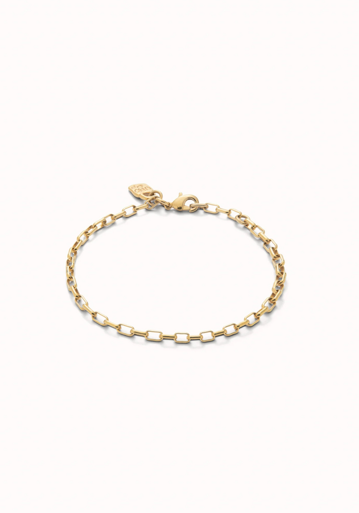 Uno De 50 Mid-sized Link Charm Chain Bracelet PUL2500