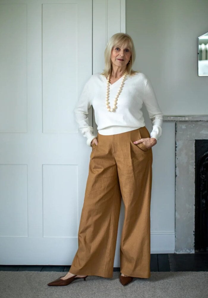 Chalk Jasmine Trousers