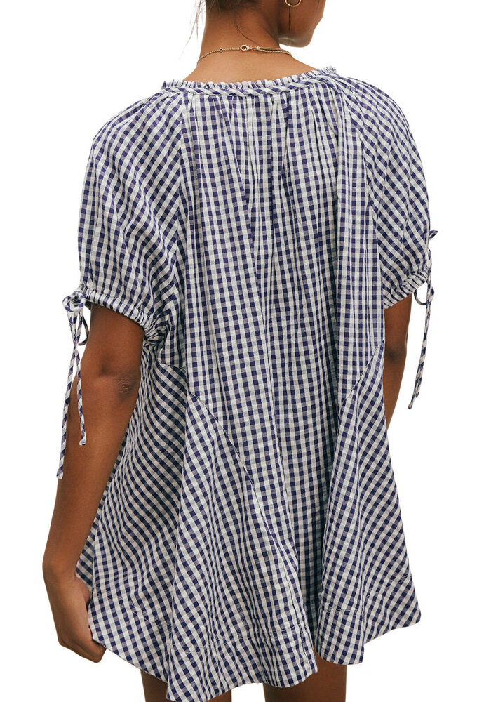 Free People Farley Gingham Tunic
