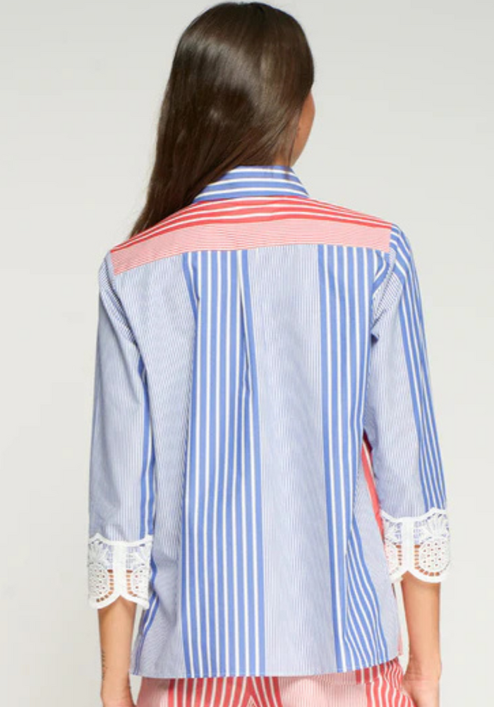 Vilagallo Stripe Shirt 33517