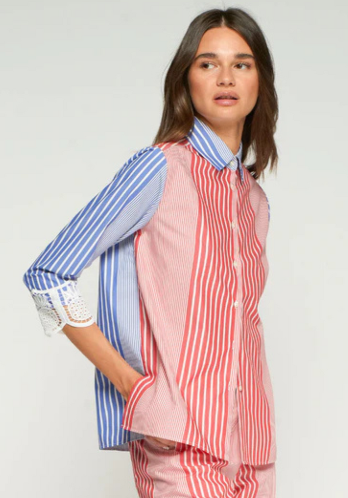 Vilagallo Stripe Shirt 33517