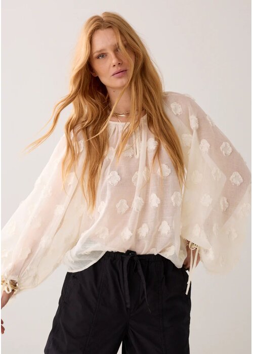 SUMMUM WOMAN Summum Top With 3D Dots 2S3408