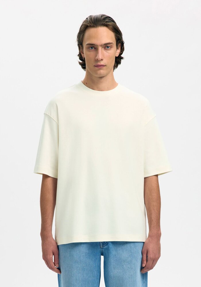 Selected Homme Relax Aspen Interlock T-shirt
