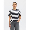 Selected Femme Essentials Striped Boxy T-Shirt