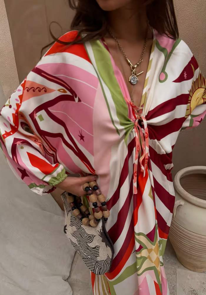 Never Fully Dressed Cirque Toria Twist Front Dress