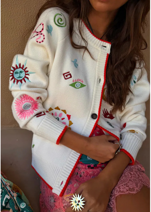 NEVER FULLY DRESSED Never Fully Dressed Morocco Charms Cardigan