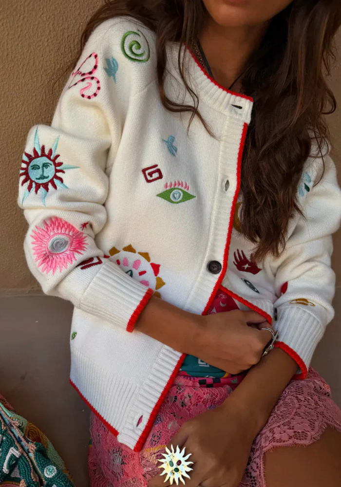Never Fully Dressed Morocco Charms Cardigan