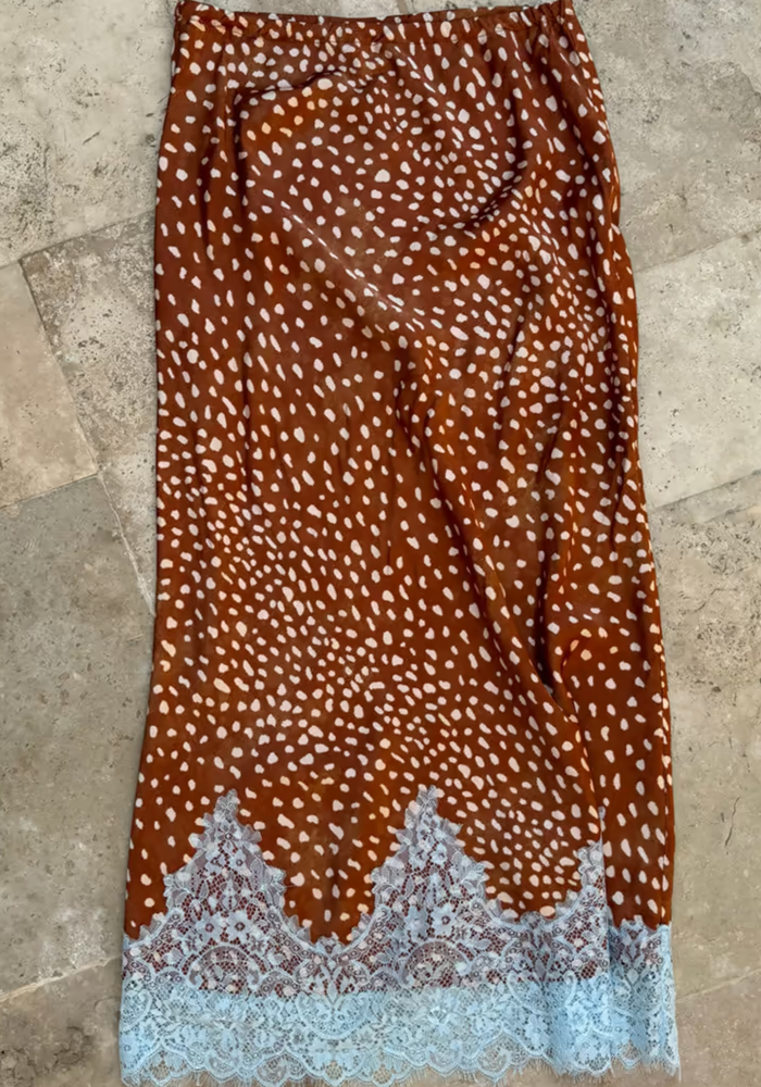 Never Fully Dressed Fawn Print Maeva Skirt