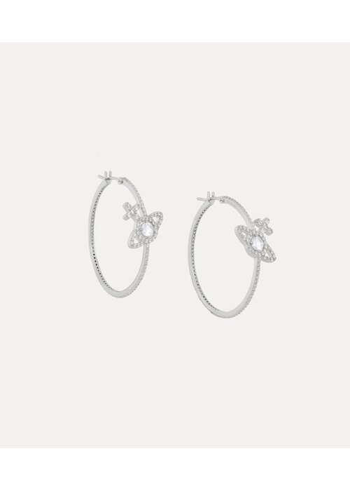 VIVIENNE WESTWOOD Vivienne Westwood Olympia Hoop Earrings 6202017X