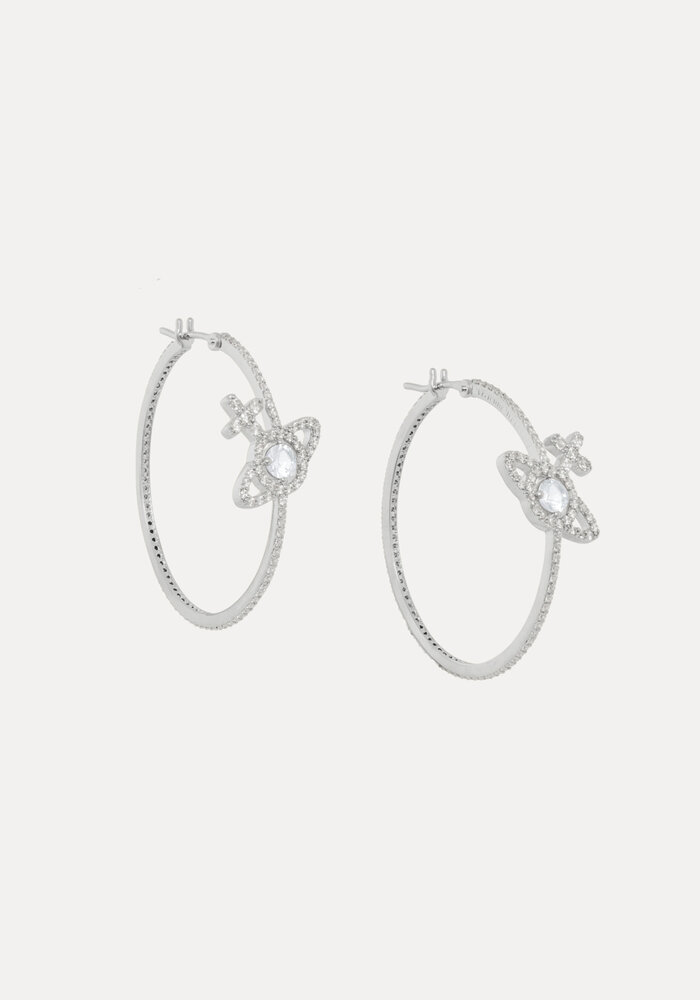 Vivienne Westwood Olympia Hoop Earrings 6202017X