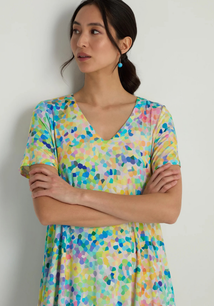 Sahara SPD3611 Confetti Jersey Dress