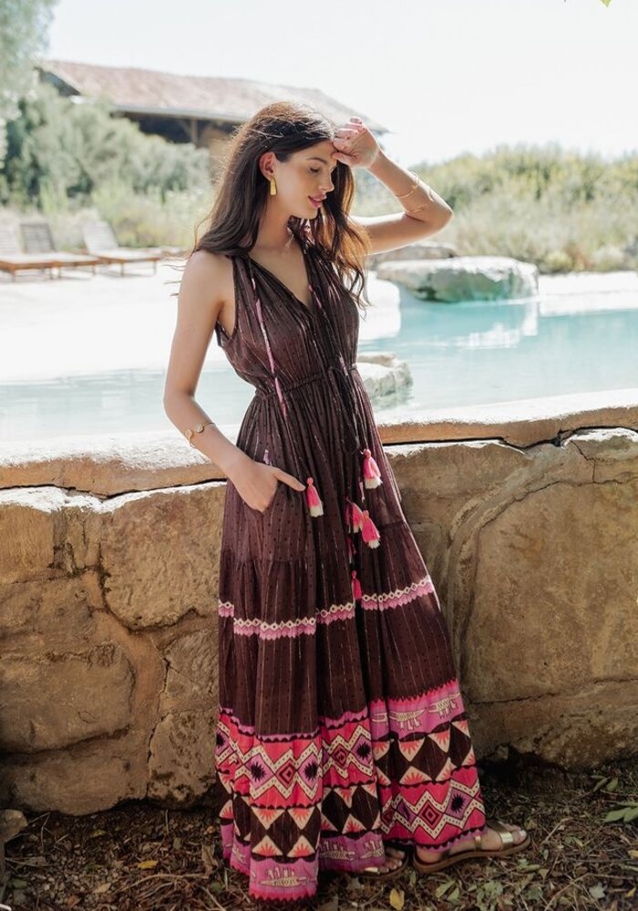 Piti Cuiti Sabana L-325 Sleeveless Dress