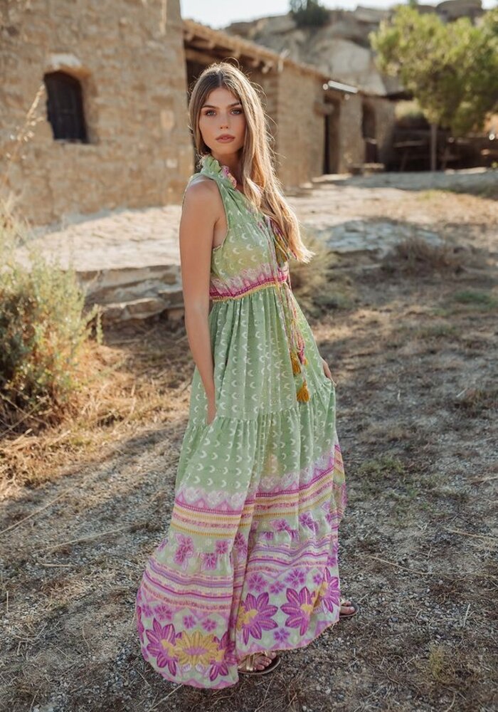 Piti Cuiti Curacao L-305 Maxi Dress