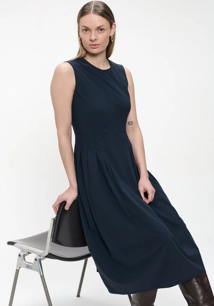 Jane Lushka Heide Sleeveless Technical Jersey Dress