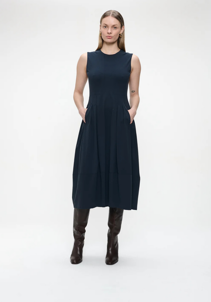 Jane Lushka Heide Sleeveless Technical Jersey Dress