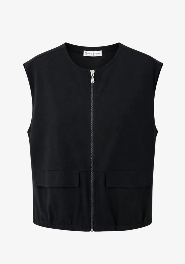 Jane Lushka Ursula Zip Gilet
