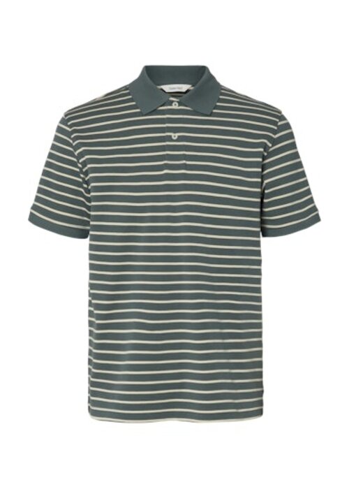 SELECTED HOMME Selected Homme Dean Stripe Polo Shirt