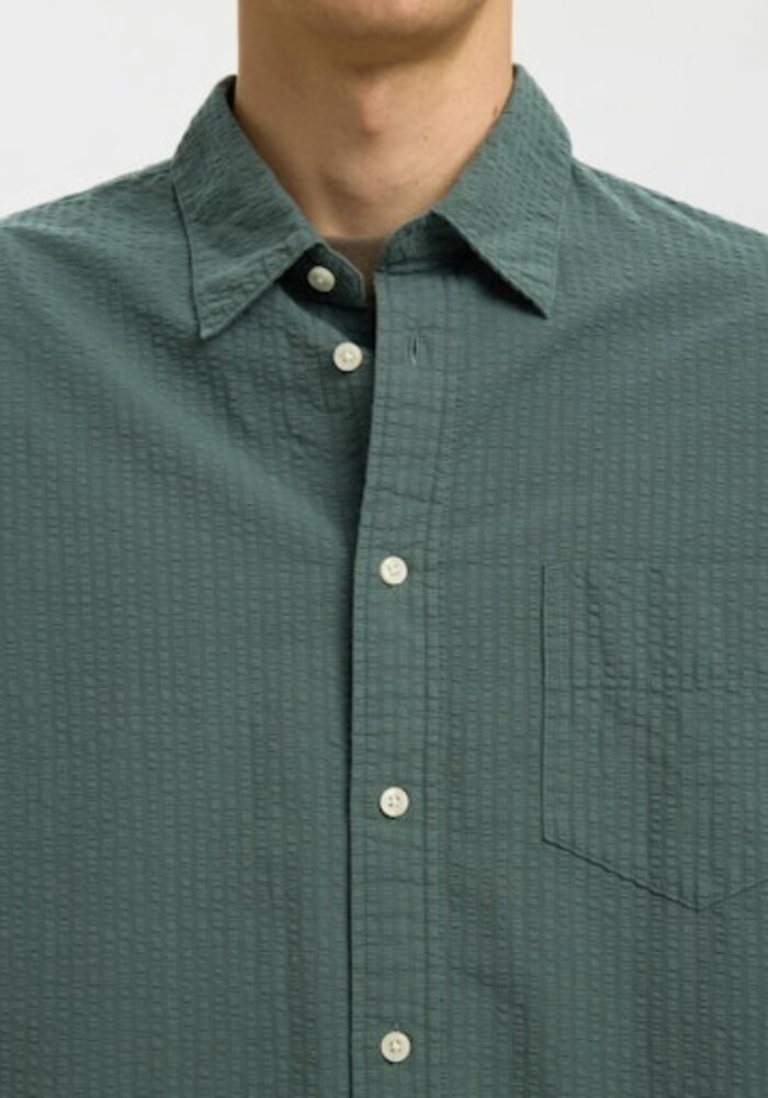 Selected Homme Freddie Seersucker Shirt
