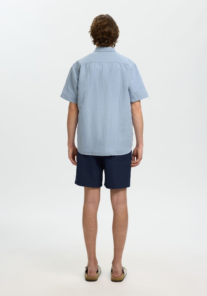 Selected Homme Reg Clay Linen Shirt