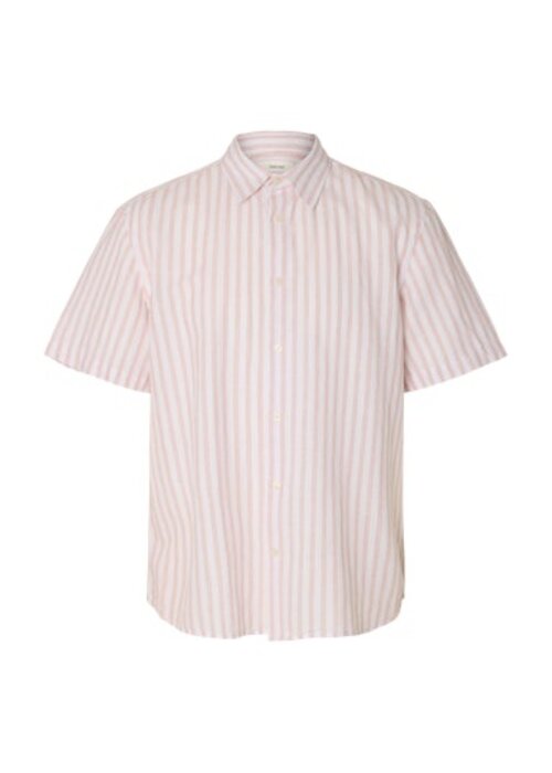 SELECTED HOMME Selected Homme Reg Clay Linen Shirt