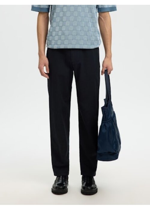 SELECTED HOMME Selected Homme Slim Tape Brody Linen Trousers