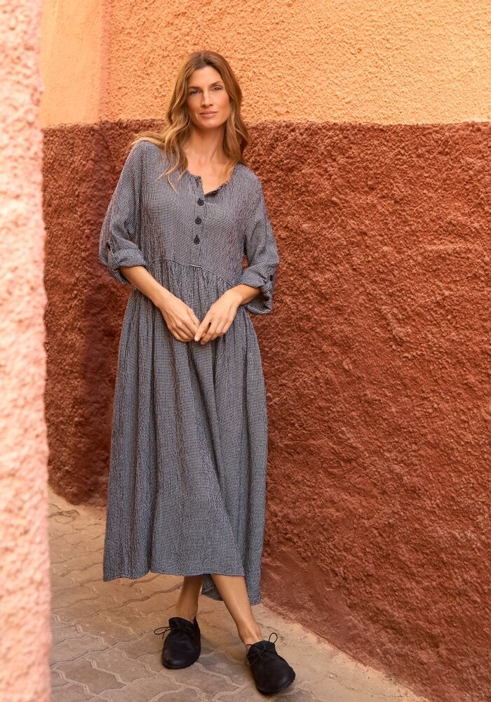 Sahara Gingham Bubble Dress MTD6166