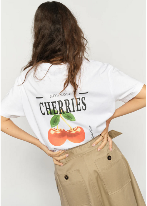 MOS MOSH Mos Mosh 177200 Lail Cherry T-shirt