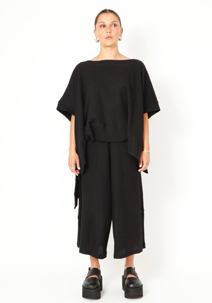 Sort Aarhus SA1129 Wide 3/4 Length Trousers