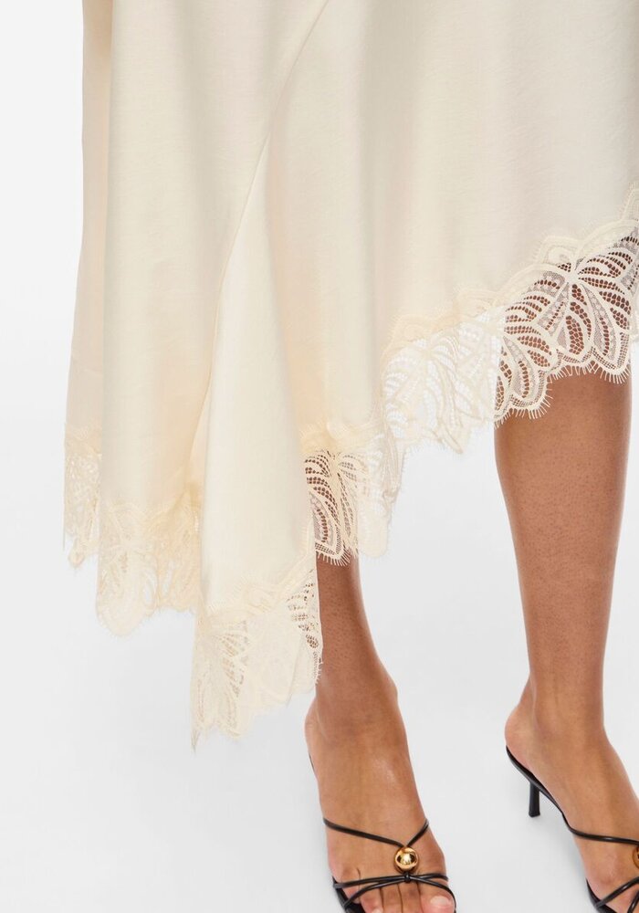 Vila Vilea Hi Lo Lace Skirt