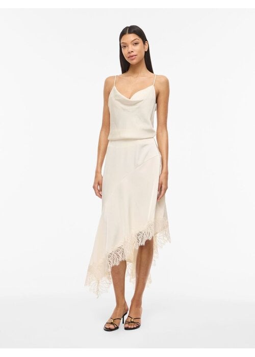 VILA Vila Vilea Hi Lo Lace Skirt