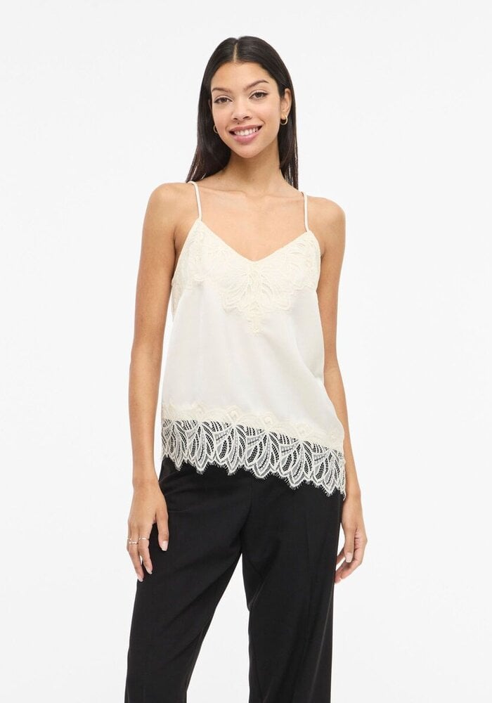 Vila Vilea Strap Lace Top
