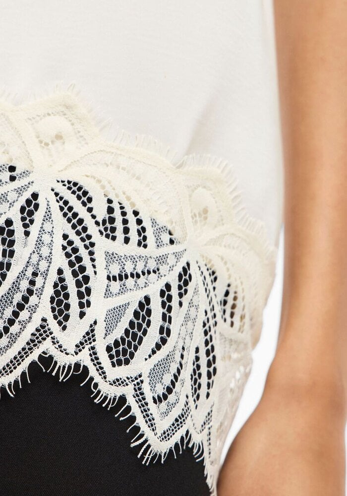 Vila Vilea Strap Lace Top