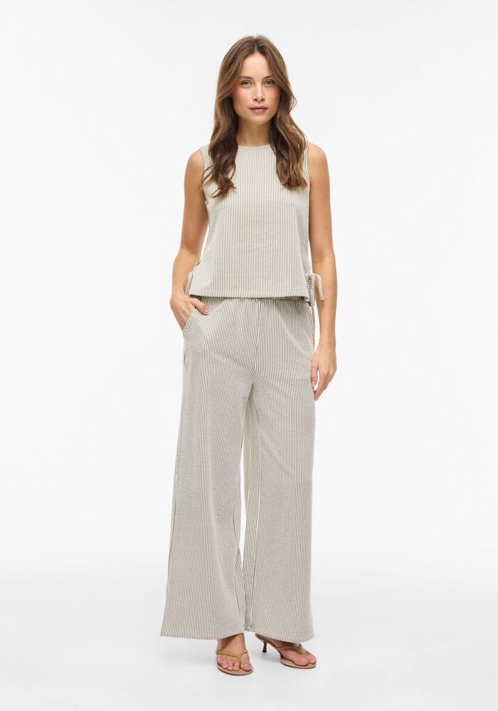 Vila Vistriplo Sleeveless Striped Top