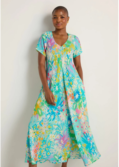 SAHARA Sahara Dreamy Floral Oasis Maxi Dress