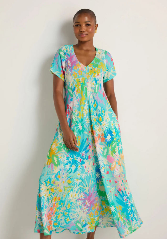 Sahara Dreamy Floral Oasis Maxi Dress
