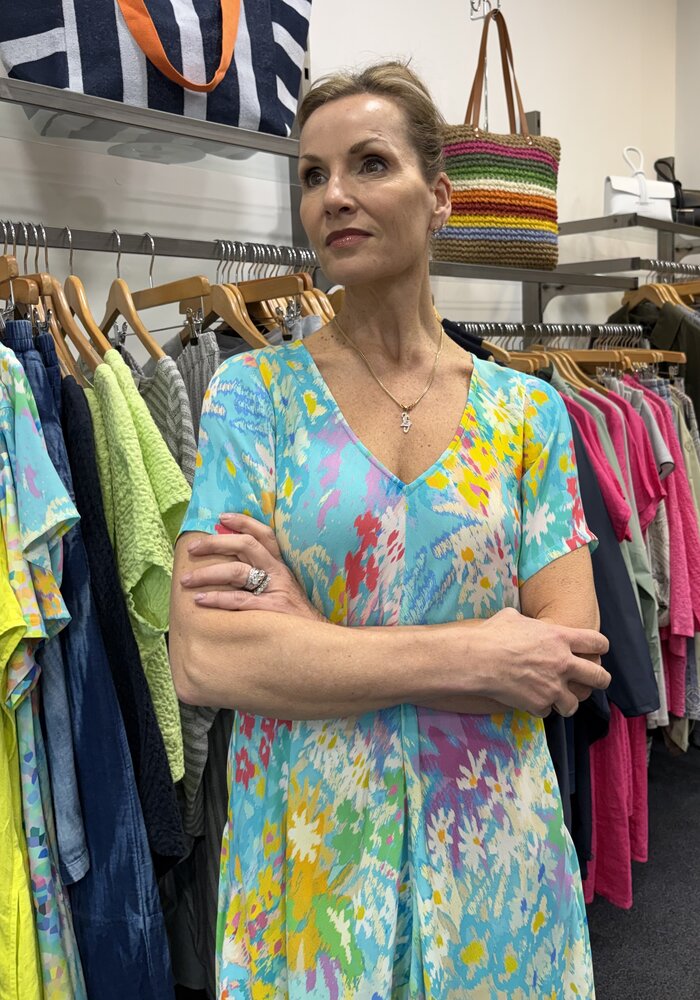 Sahara Dreamy Floral Oasis Maxi Dress