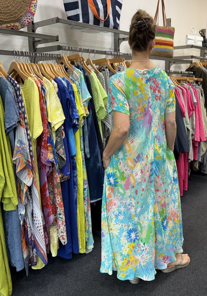 Sahara Dreamy Floral Oasis Maxi Dress