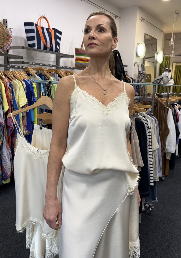 Vila Vilea Strap Lace Top