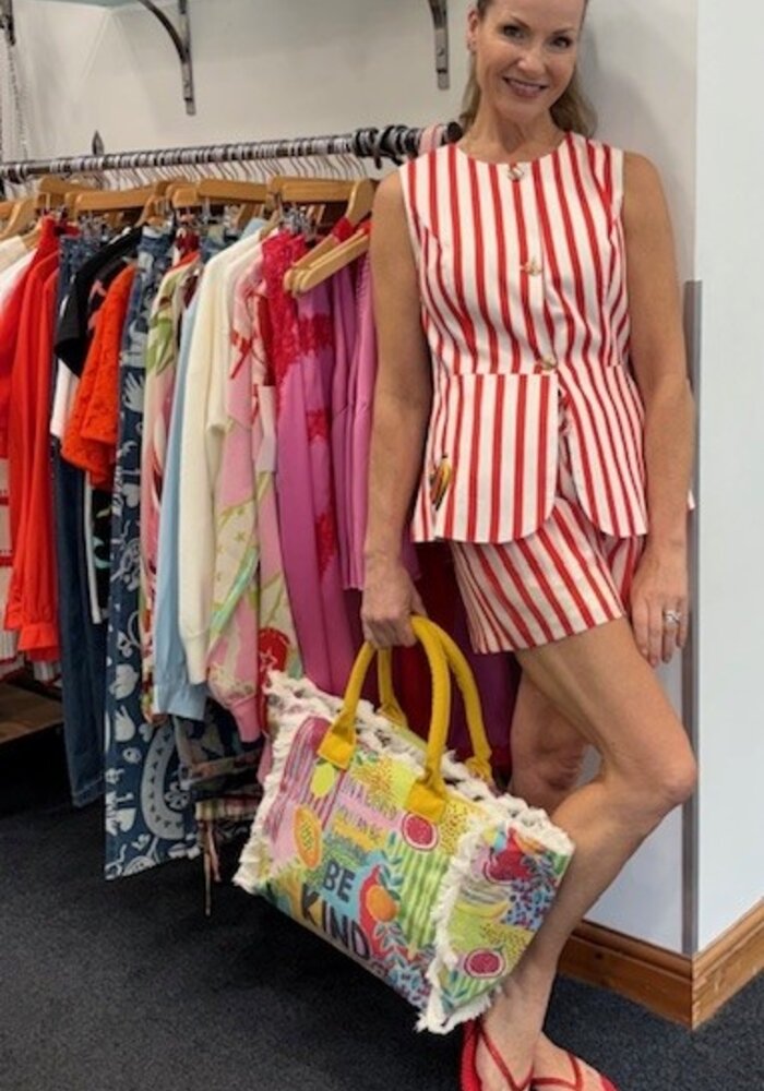 Never Fully Dressed Stripe Elissa Shorts