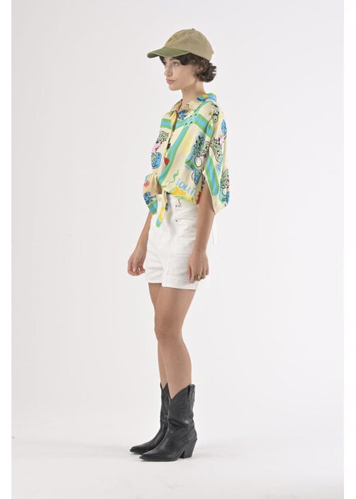 ORFEO PARIS Orfeo Paris Serena Print Shirt