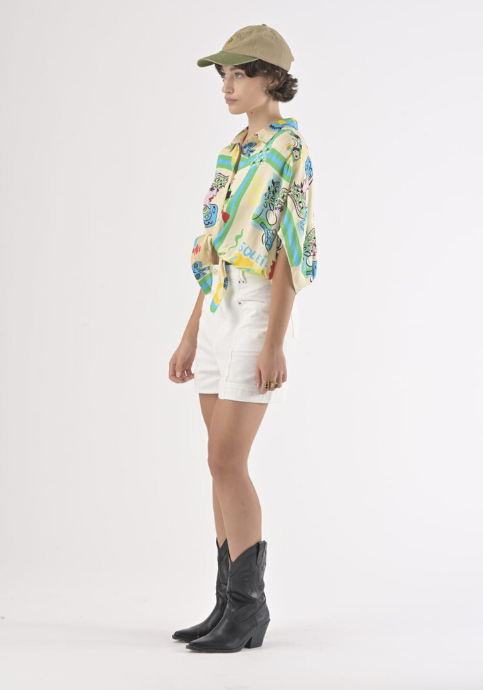 Orfeo Paris Serena Print Shirt