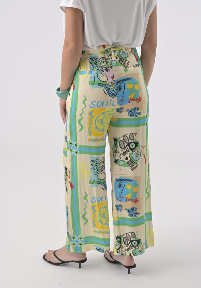 Orfeo Paris Nami Print Trousers