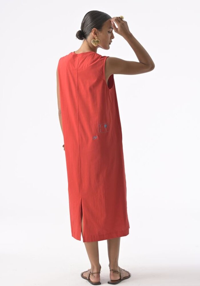 Orfeo Paris Riven Sweat Sleeveless Dress