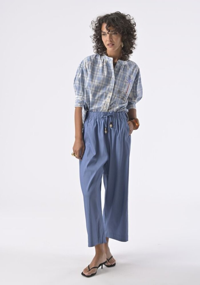 Orfeo Paris Sabrina Pull On Wide Leg Trousers