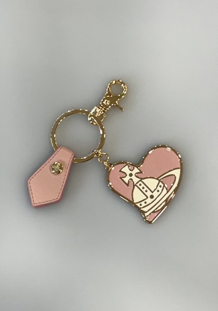 Vivienne Westwood Orb Heart Keyring